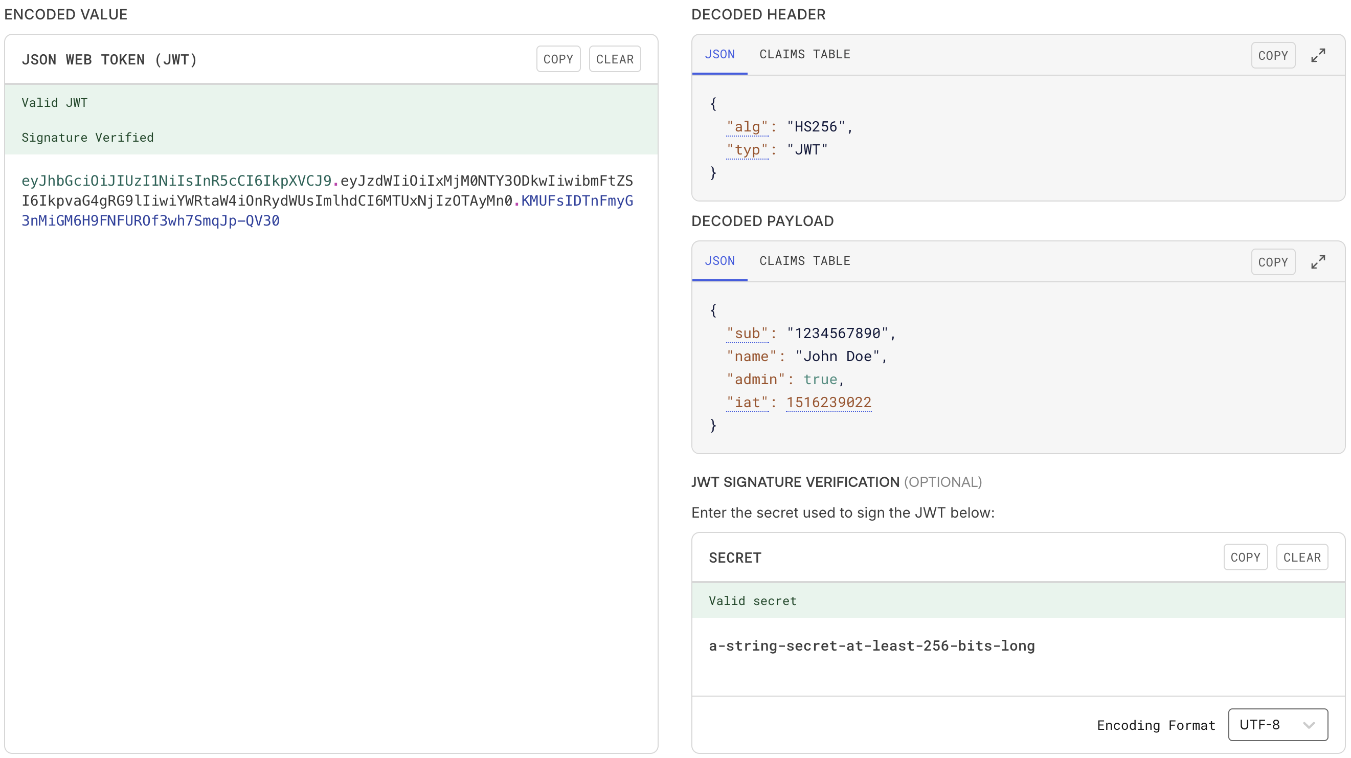 JWT Decoder