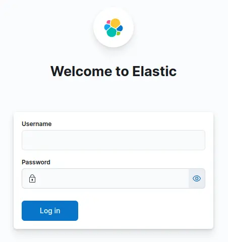 Elf Stack Elastic Search Login