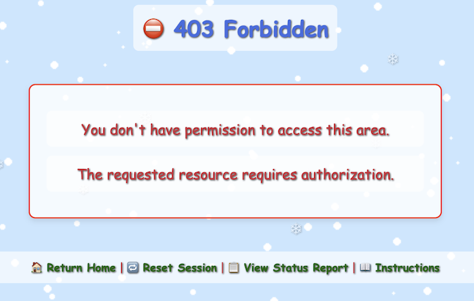 Schrödinger's Scope Dev Notes Forbidden Access